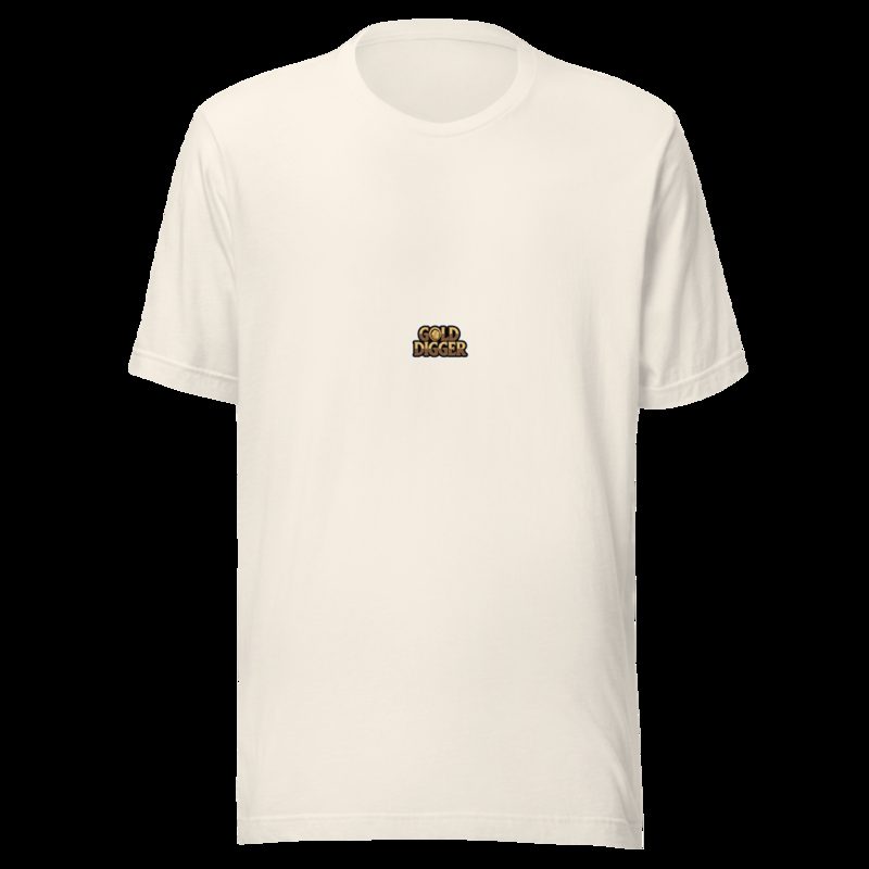 Gold For Real Gold Digger Tee Vintage White