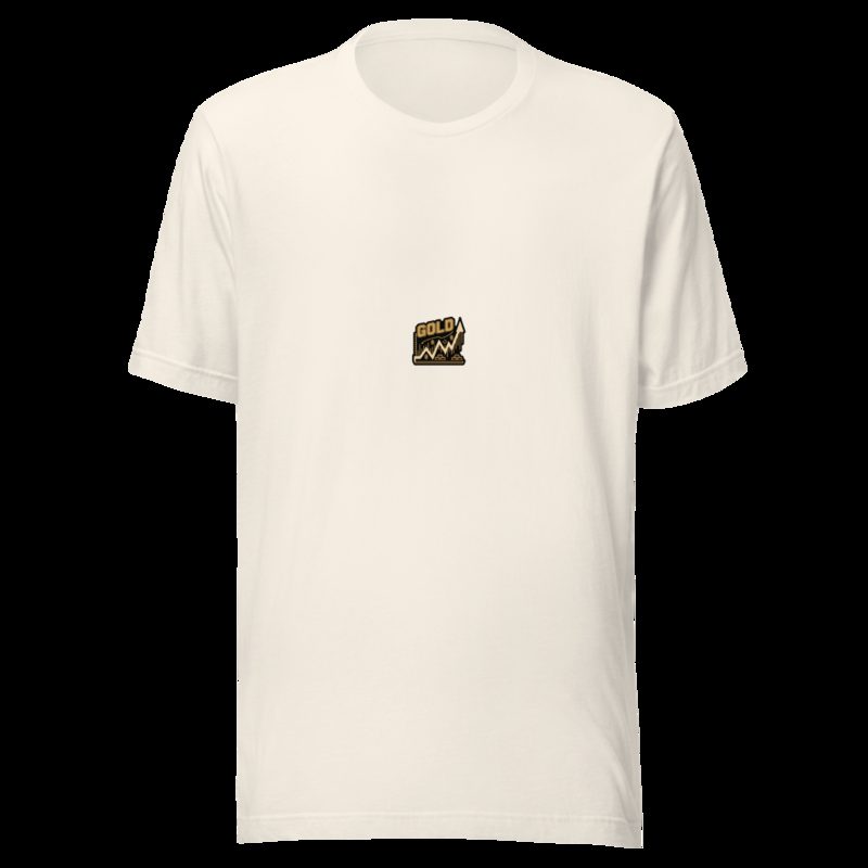 Gold For Real Market Chart Tee Vintage White