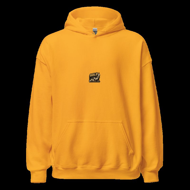 Gold For Real Market Chart Hoodie Gold