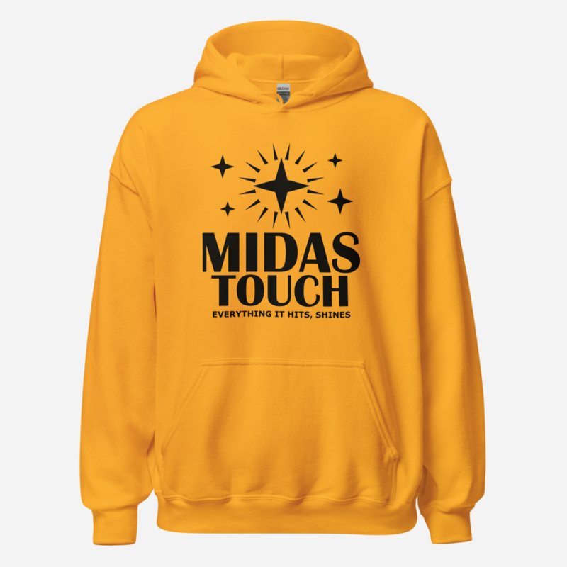 Gold For Real Midas Touch Hoodie Gold