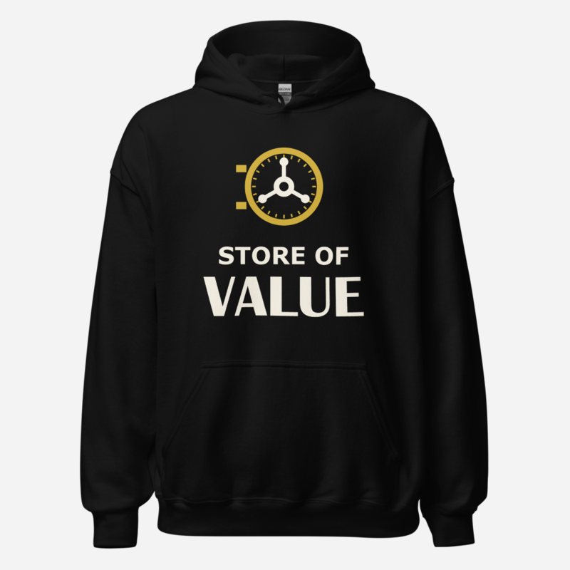 Gold For Real Store Of Value Hoodie