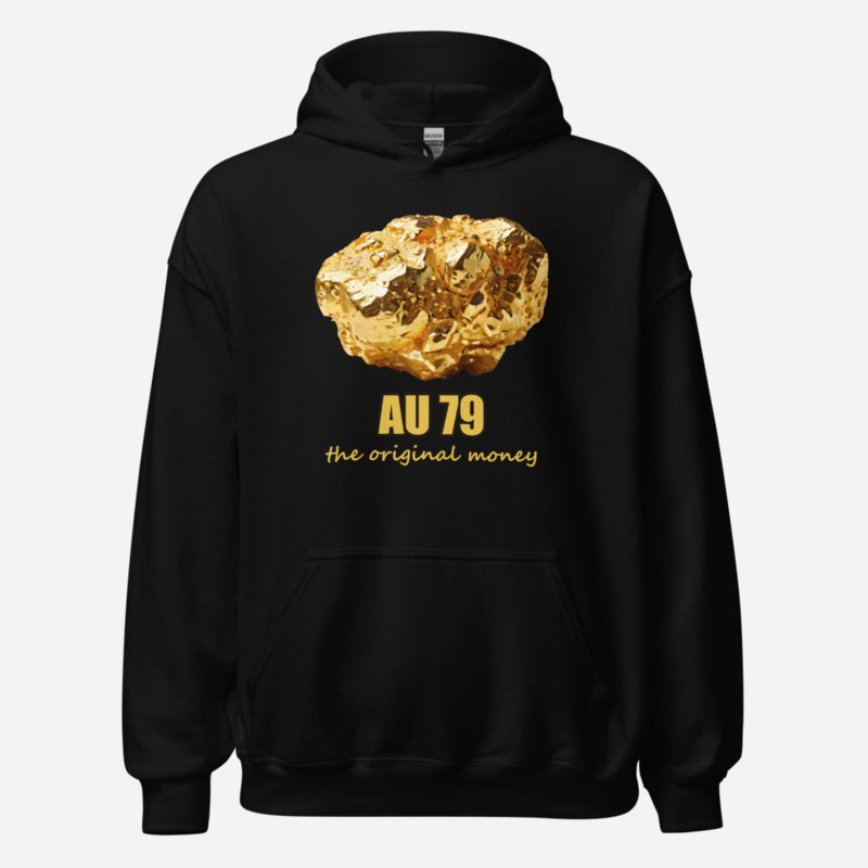 Gold For Real AU 79 Nugget Hoodie Black