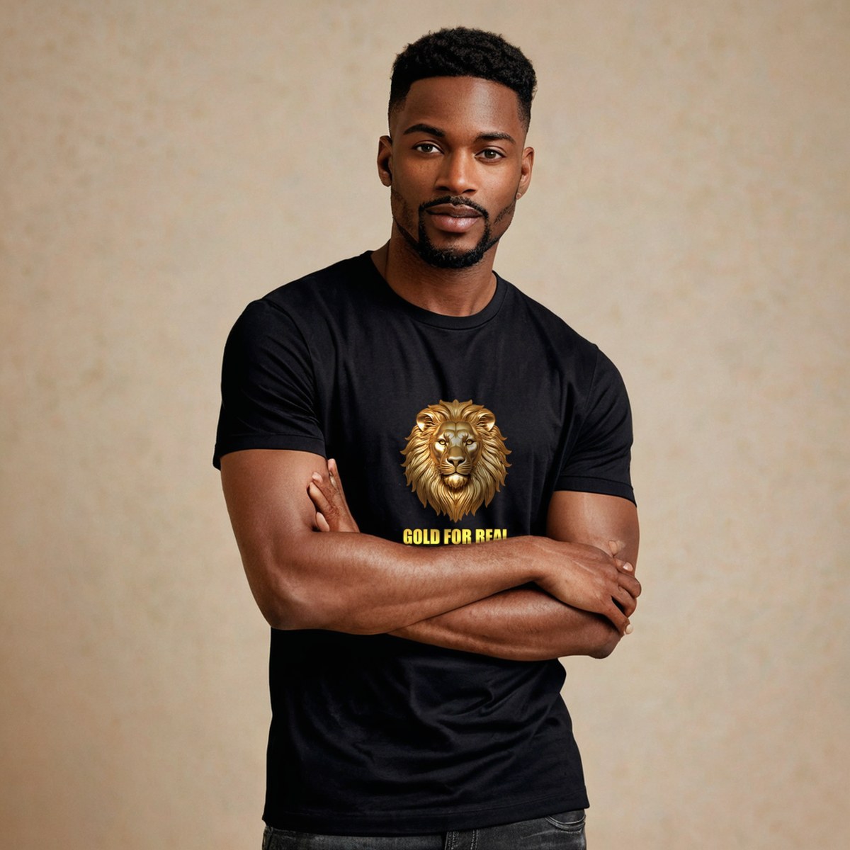 Gold For Real Golden Lion Tee