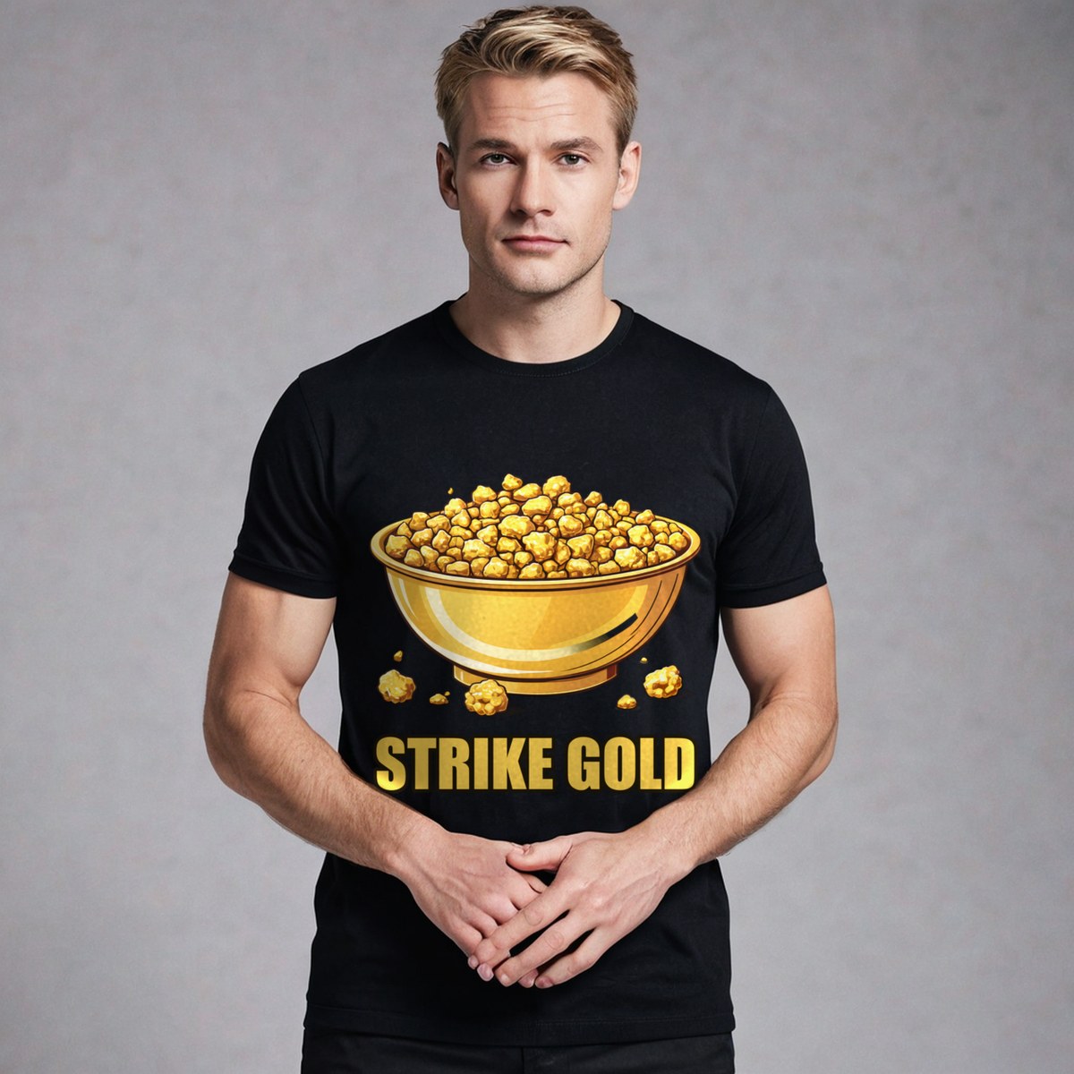 Gold For Real Strike Gold Pan Tee