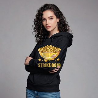 Gold For Real Strike Gold Pan Hoodie AI model
